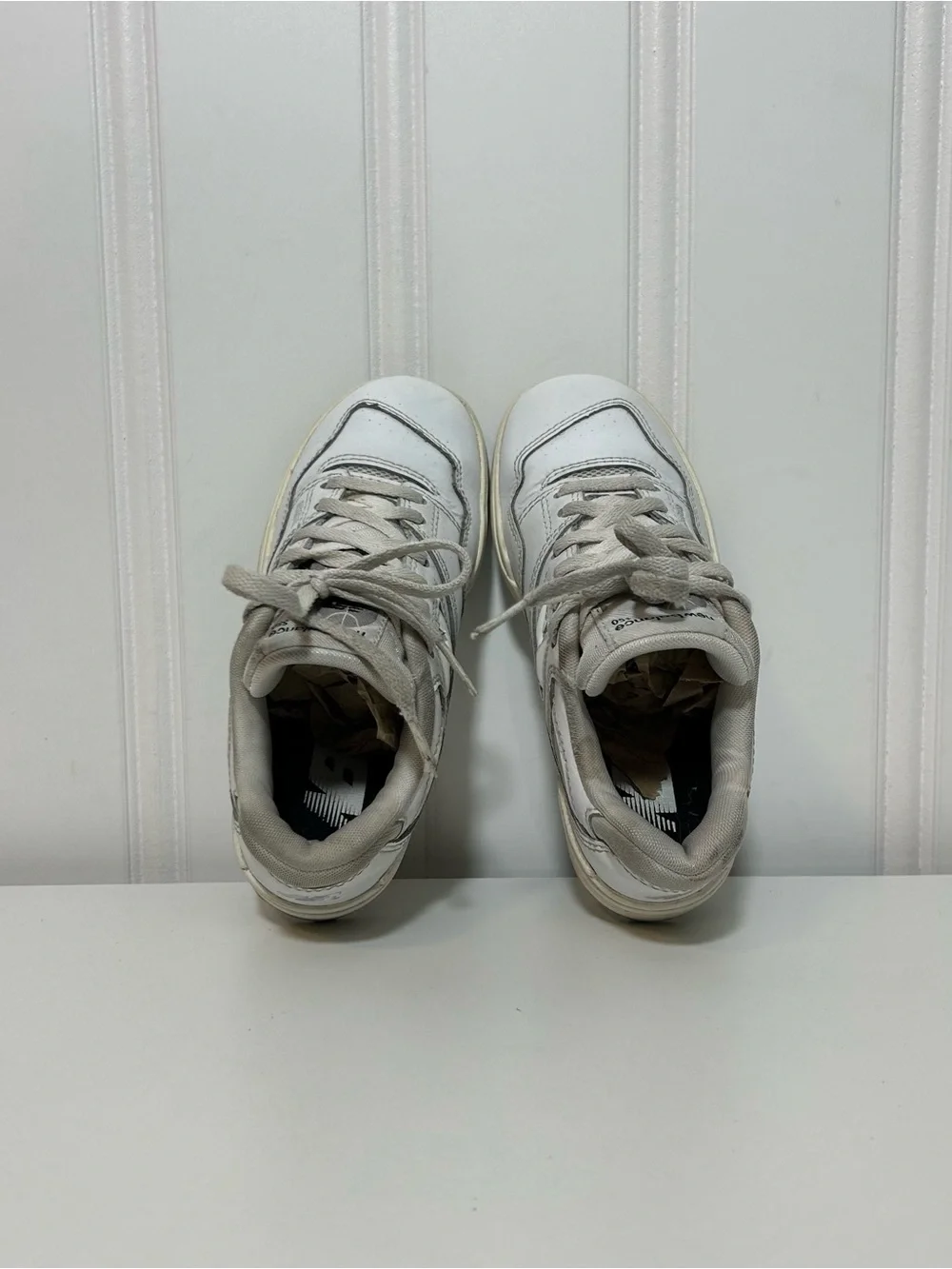 New balance 550 white grey